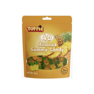 4D Ananas Gummy Candy