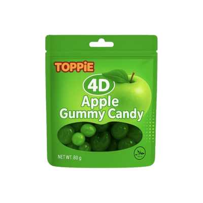 4D Apple Gummy Candy
