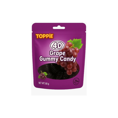 4D Grape Gummy Candy