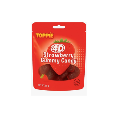 4D Strawberry Gummy Candy