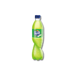 Asian Fanta Green Apple Bottle