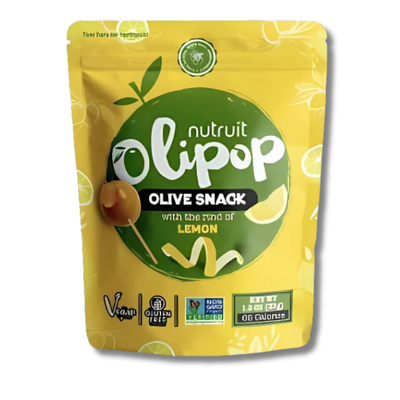 Nutruit Olipop- Olive Snack Lemon