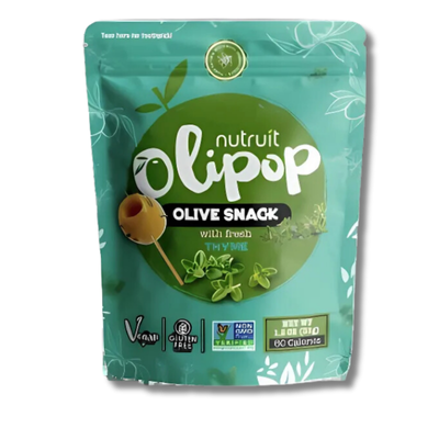 Nutruit Olipop- Olive Snack Thyme Snack